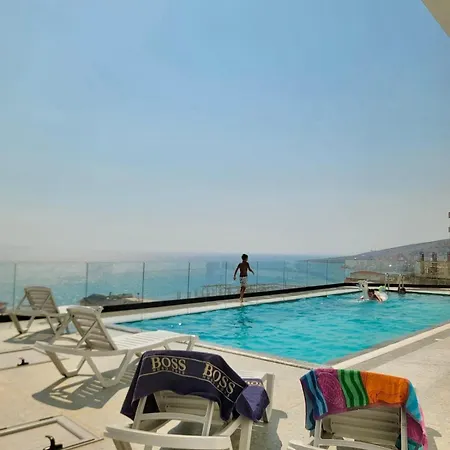 شقة Sea Breeze - Panoramic View & Pool
